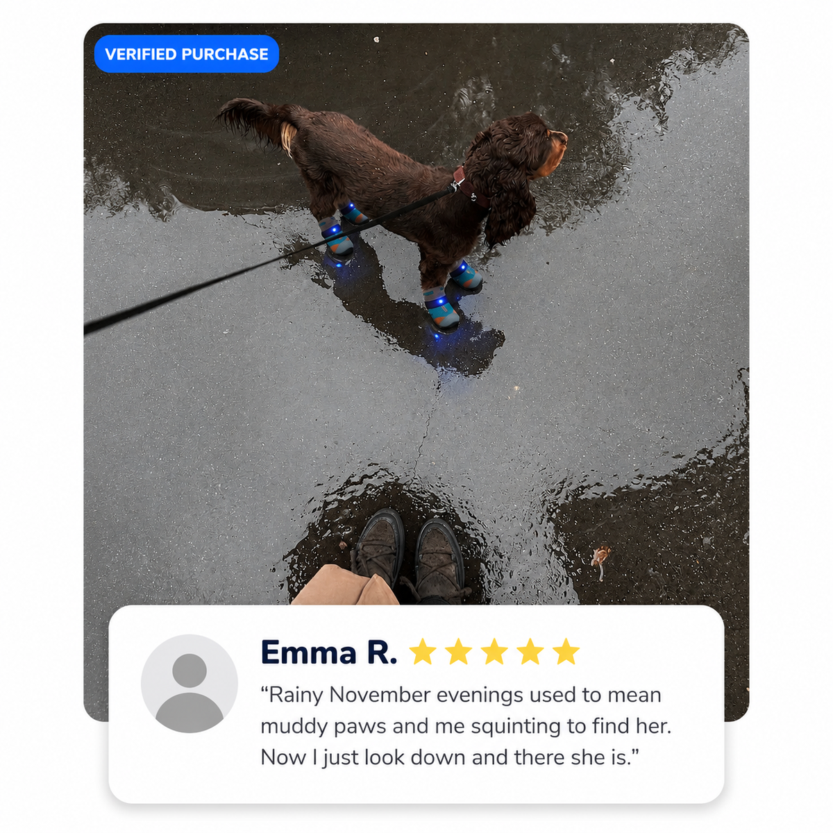 GlowPaws™: boots led