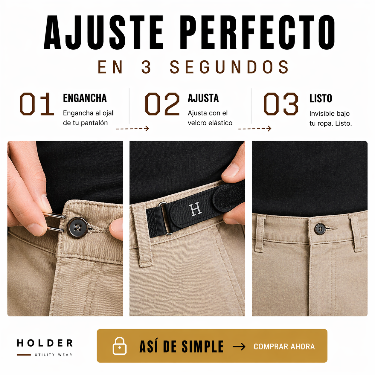 HOLDER- Ajustador de Cintura